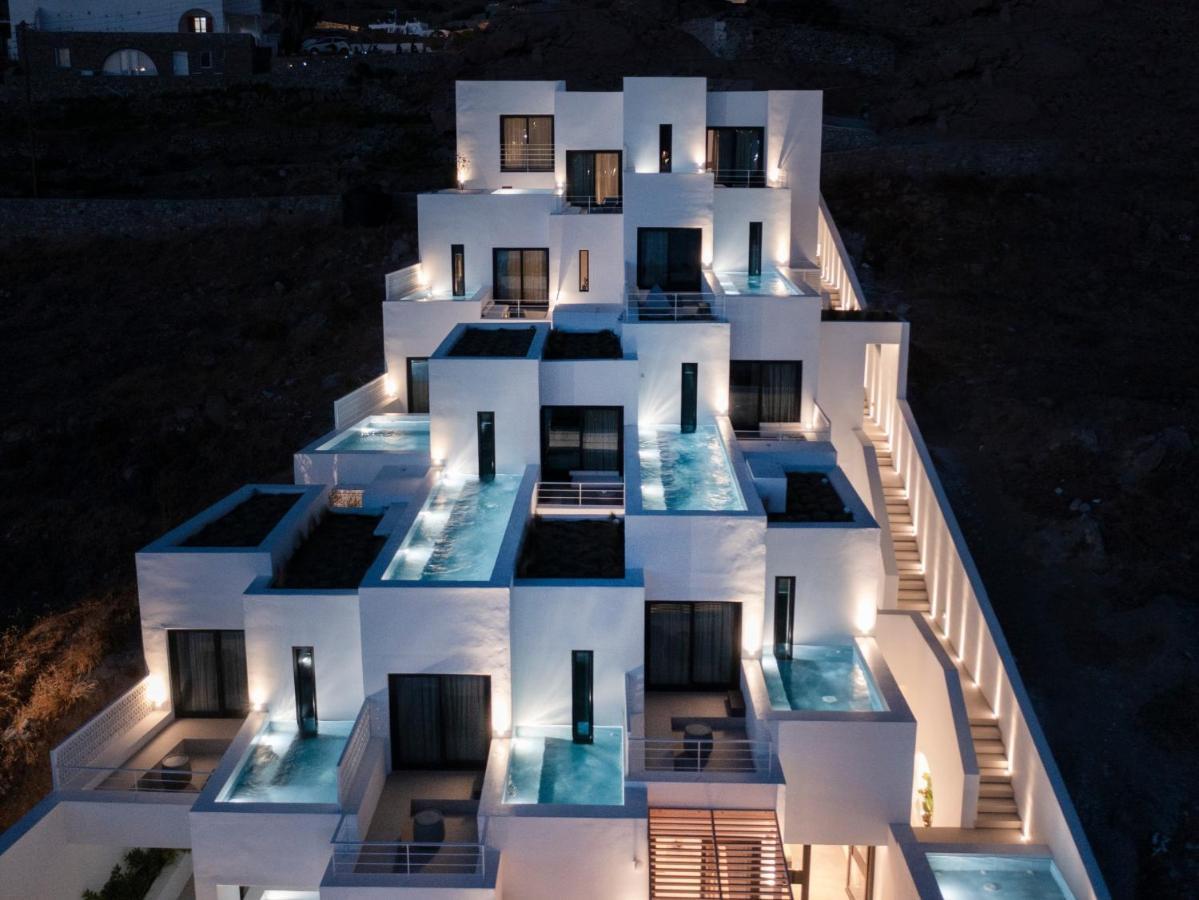 Cubic Mykonos Seafront Design Suites Ornos (Mykonos) Exterior foto